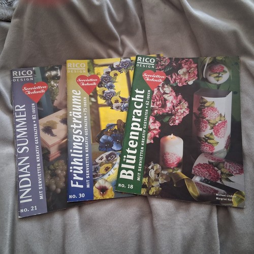 3er set bastelbücher - set,