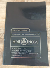 Bell & Ross Katalog Jahr 2007- mit Preisliste Englisch-Französisch