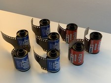 8x Analoge Film Negative