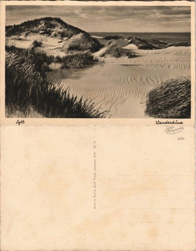 Ansichtskarte sylt insel - sylt,