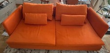Sofa 3-sitzer Orange gebraucht IKEA couch 198x99x69 neuwertig 