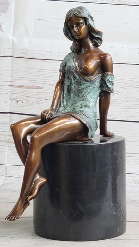 Bronze skulptur art - bronze, deco