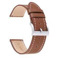 18 | 20 | 22 | 24 mm ECHTLEDER Uhrenarmband Ersatz Lederband Basic Quick Release