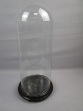 Glasdom / Stolp mit Holzsockel