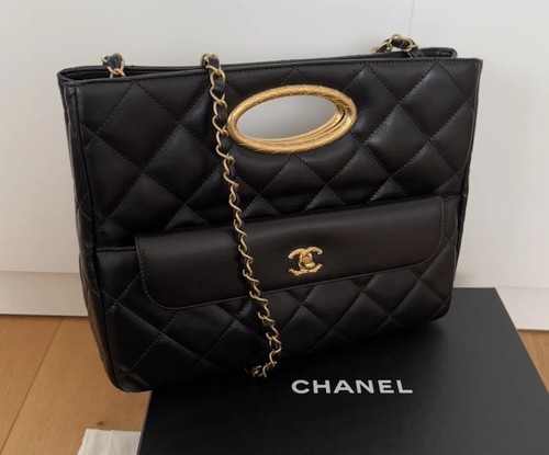 Chanel clutch large flap bag - clutch,
