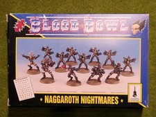 BLOOD BOWL  Dunkelelfen Team Naggaroth Nightmares Selten