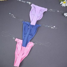 Herren Transparent Dünn Band