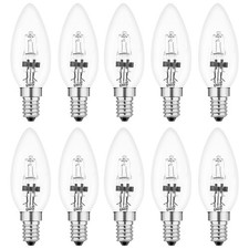 10 x Eco Halogen Kerzen