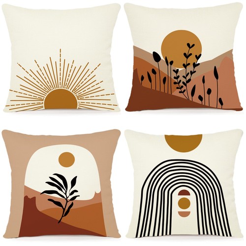 Blumen kissenbezug 4er set - blumen,