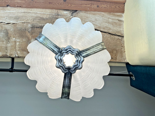 Art deco milchglas - art,