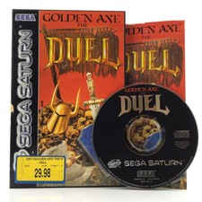 Sega Saturn Spiel : Golden Axe The Duel - PAL CD Disk  Anleitung OVP