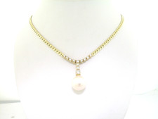 Perle Brillant Collier 585