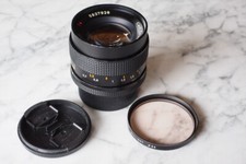 Carl Zeiss Planar 50 mm f 1,4 Contax / Yashica  Bajonett -  Schutzglas