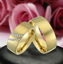 2 Echt Silber 925 Trauringe Eheringe Verlobungsringe , Gravur Gratis , J374-G