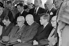 Ehemaliger Präsident Harry S Truman Dwight D Eisenhower Präsident - 1962 4x6 Foto