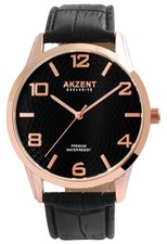 AKZENT EXCLUSIVE Herrenuhr mit