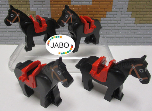 D10 lego 4x pferde - d10/16,
