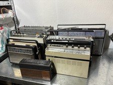 7 Kofferradios, Schaub, Saba, Nordmende, Imperial Miami, 60-er, retro
