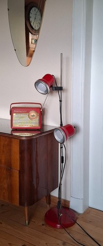Alte ddr stehlampe leselampe - stehlampe,