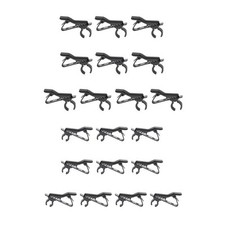10pcs Mikrofon Revers Krawatte