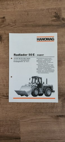 Hanomag 50e super - 50e,