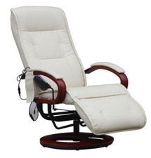 Relaxsessel mit Massage Leder