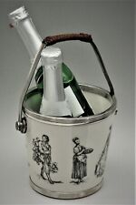 Sektkühler 50er Jahre Piccolo Eiswürfelbehälter 50´s ice cooler 925 Silber (59)