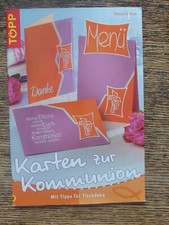 TOPP Karten zur Kommunion - von Melanie Klee, zum Basteln mit original Vorlagen