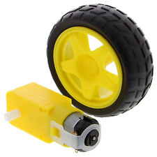 Getriebemotor TT 3-6V mit Rad, Felge, Reifen 