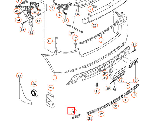 Audi 8p heckdiffusor - s3,