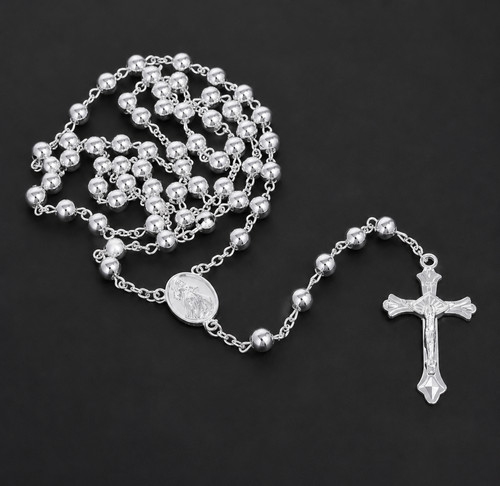 Kette rosenkranz gold silber - kette,