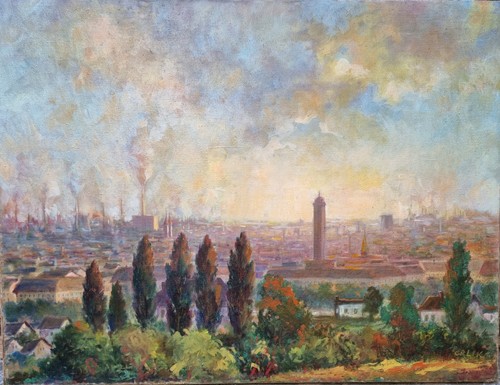 Emil orlik blick auf - orlik, berlin