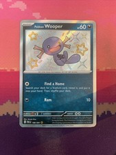 Pokemon karte paldean - paldean, wooper