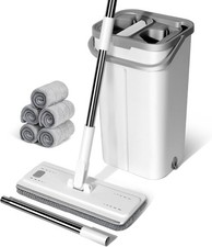 Wisch-Mopp-Set mit Eimer