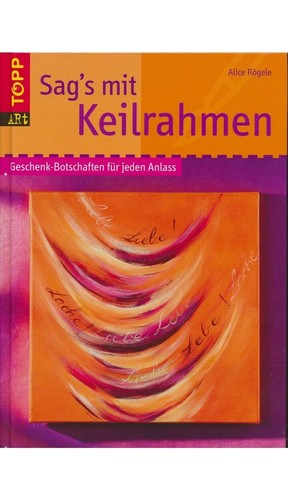 Sag mit keilrahmen geschenk - keilrahmen,