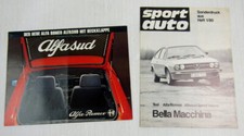 Prospekt  Poster Alfa Romeo
