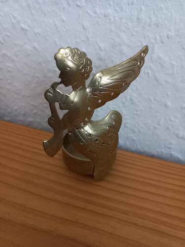 Teelichthalter metall golden - metall,,