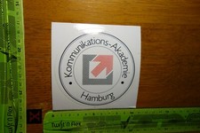 Alter Aufkleber Stadt HAMBURG