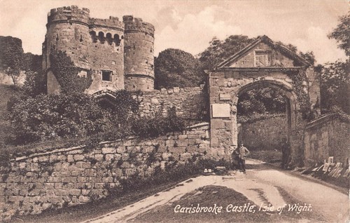 Postkarte isle wight - -, of