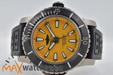 Breitling Superocean 48 Yellow Dial E17369241I1S1 Titanium
