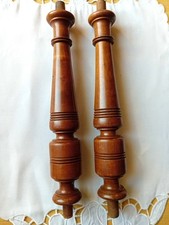 2 Holzsäulen  Jugendstil