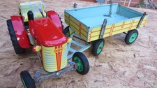 KDN Traktor Hänger DDR Spielzeug