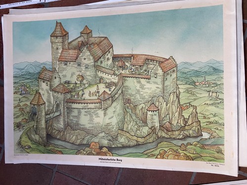 Schulwandkarte lehrtafel - schulwandkarte,