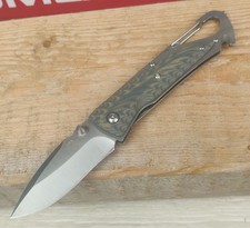 Sanrenmu Messer 7053LUC-GKV Taschenmesser Rescue Knife 8Cr13MoV Stahl Slipjoint