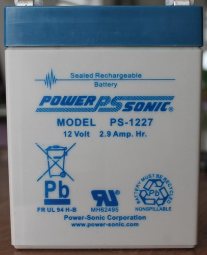 Powersonic blei akku 1227 - blei, ps-1227