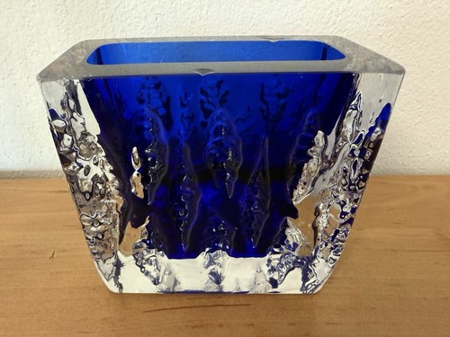 Schwere vintage blockvase - schwere,