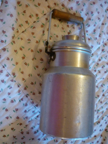 Ddr alu milchkanne - alu, aluminium