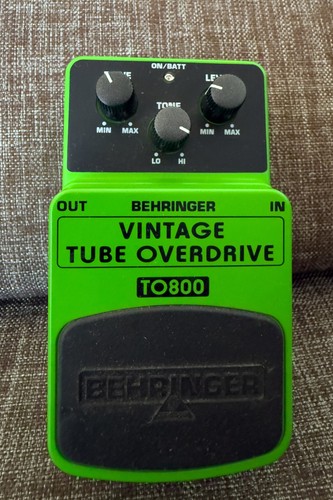 Behringer to800 vintage tube - behringer,