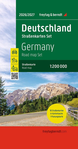 Freytag berndt straßenkarte - &,