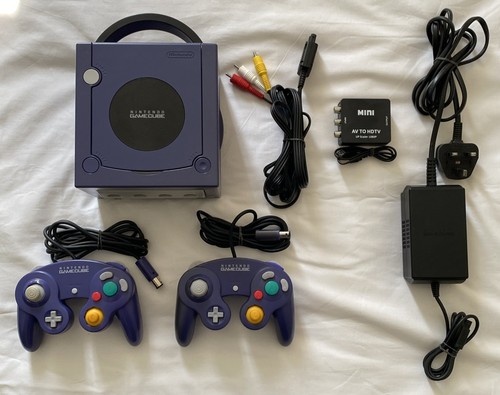 Nintendo lila gamecube - nintendo, konsole